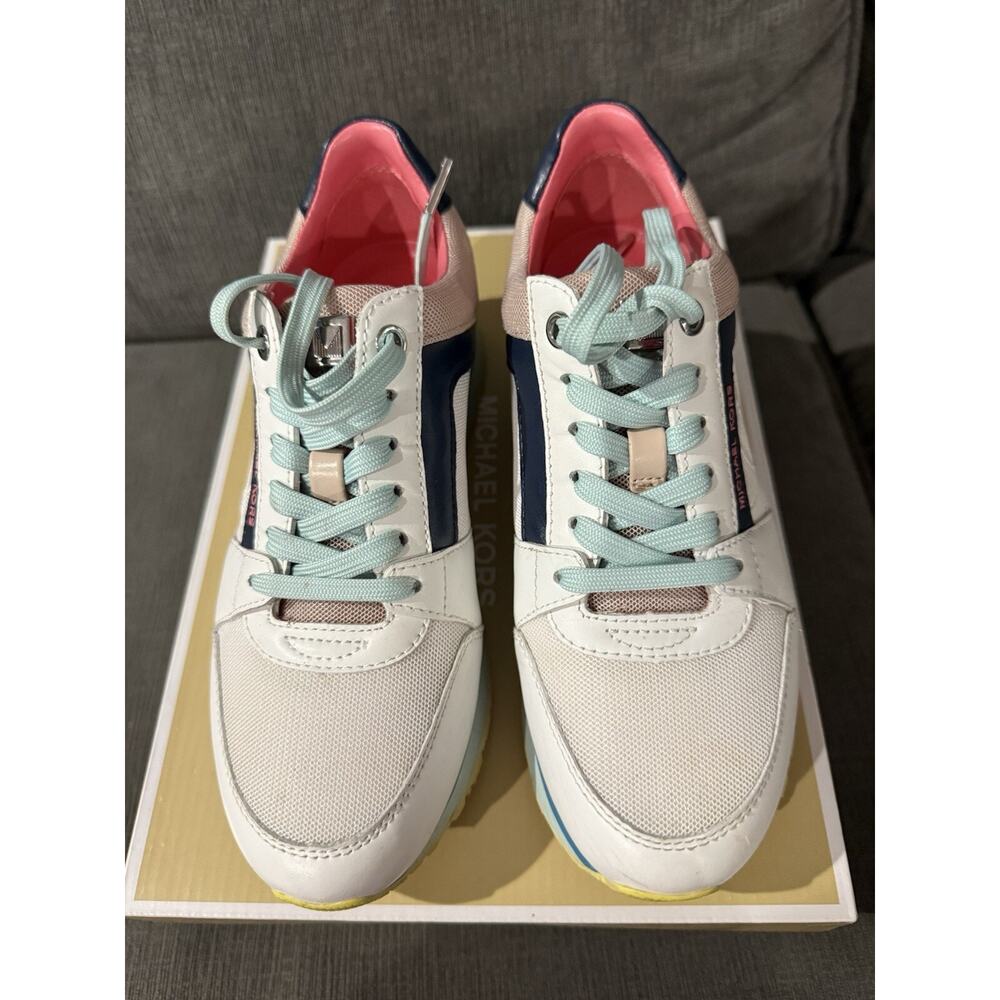 Michael Michael Kors Women's Billie Lace Up Trainer Sneakers 6.5